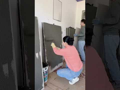 Tile installation P8777#shorts thumbnail