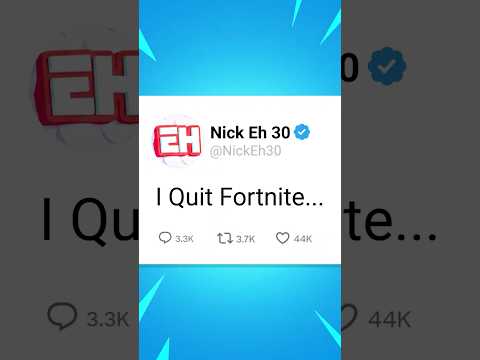 Why Nick Eh 30 Hates Fortnite! thumbnail