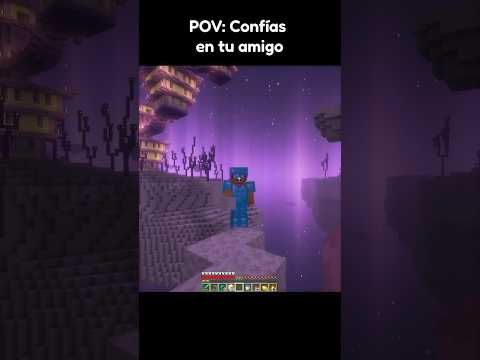 Cuando intentas Trollear a tu Amigo PRO en Minecraft 😂 #mikecrack thumbnail