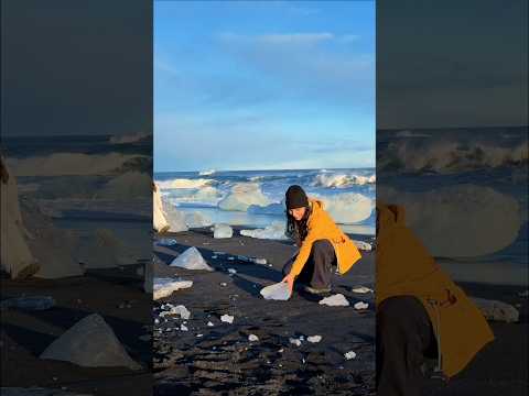 Você já conhecia a Diamond Beach? 🇮🇸 #islandia #iceland thumbnail