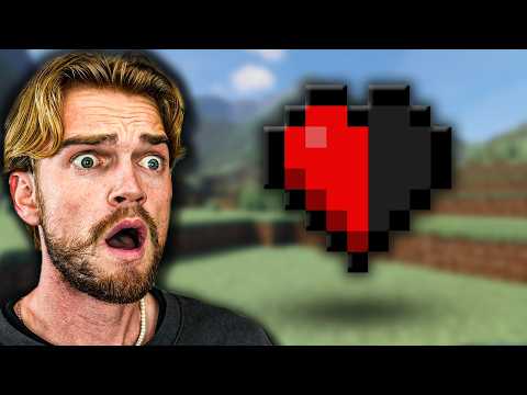 MINECRAFT maar de video STOPT zodra ik DAMAGE krijg thumbnail