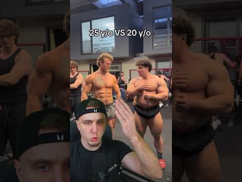 Dos culturistas de 25 y 20 años muestran su físico #gym #fitness #bodybuilding #culturismo thumbnail