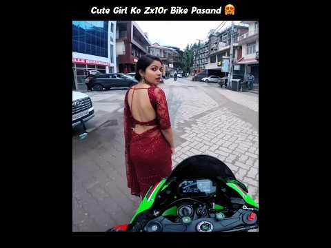 Cute Girl Ko Zx10r Bike Pasand 😍 Crazy Reaction 🔥 Superbike Loves thumbnail