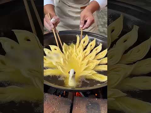 Have You Ever Seen Deep-Fried Peacock Platter? ? Incredible Traditional Cooking Art ? thumbnail