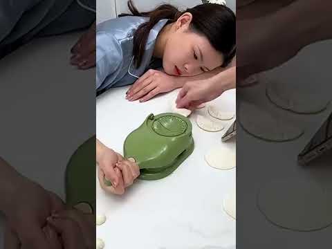 ▶️ How to make perfect dumplings at home. Manual Press Dumpling Maker Tool ( # 3083 ) thumbnail