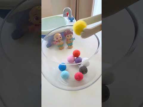 Let's Say The 10 Color🌈🐶 Part2 #shorts #bathbomb #colormixing thumbnail