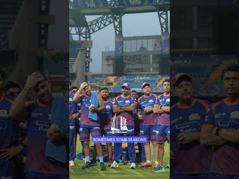 “Sometimes, despite the efforts you put in, it is just not meant to be." #MumbaiIndians #OneFamily thumbnail