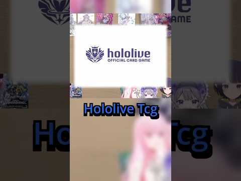 There's A Hololive TCG?! #jpop #vtuber #japan #hololive #tcg thumbnail