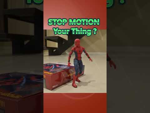 SPIDERMAN STOP MOTION YOUR THING? #Shorts thumbnail