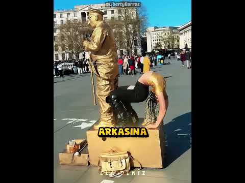 Bu Kız Heykelin Sırrını Çözemedi 👀 thumbnail