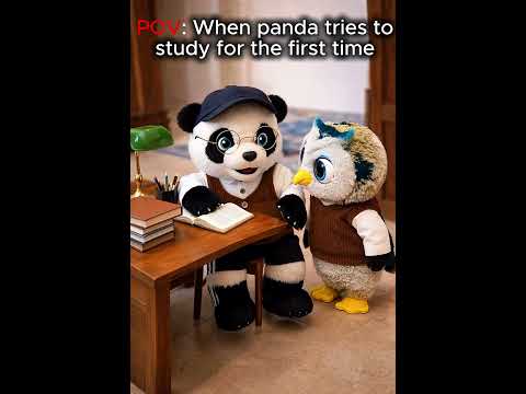POV: Pandoo Tries to Study but Gets Distracted ?? #funny #relatable #lol #cute #fypシ #comedy #trend thumbnail