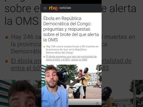 Brote de ébola en el Congo #saludybienestar #noticias #actualidad thumbnail