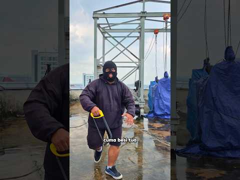 KAR BONGKAR BESI MESIN GONDOLA #komedi #shorts thumbnail
