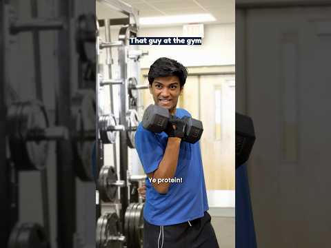 That one guy at the gym | Manish Kharage #shorts thumbnail