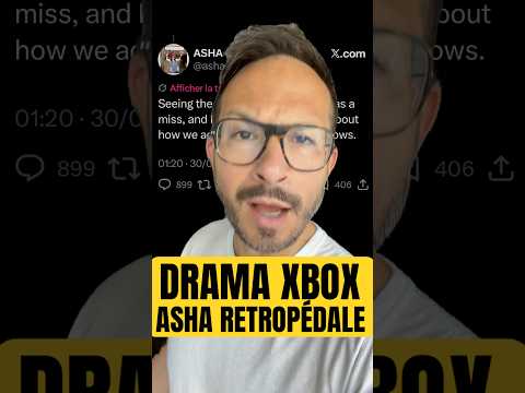 POLÉMIQUE XBOX 🔥 ASHA SHARMA RETROPÉDALE !!! thumbnail