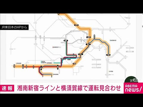 【速報】JR湘南新宿ラインの新宿駅以南と横須賀線が運転見合わせ 人身事故の影響(2026年5月30日) thumbnail