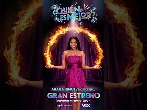 Ella es Arana Lemus, la HOST DIGITAL de #QuiénEsMejor thumbnail