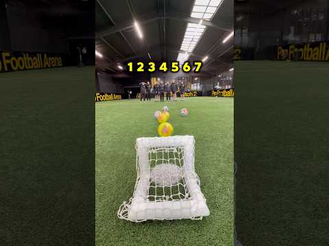 Which ball goes in? 🤔 #football #soccer thumbnail