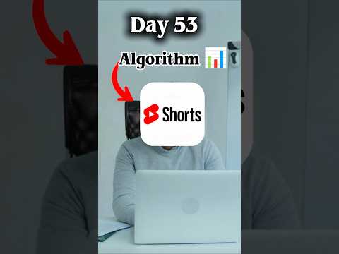 YouTube Shorts Algorithm 2026 | Mission 1M Day 53  #mission1mwithyou #shorts thumbnail