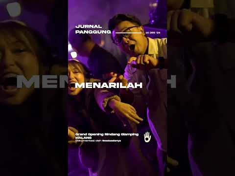 Jurnal Panggung - Fana Merah Jambu (Grand Opening Rindang Glamping - MALANG) #shorts thumbnail
