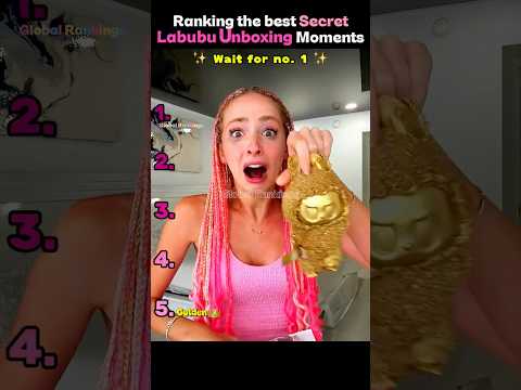 Ranking The Best Labubu Unboxing Moments ? #shorts #labubu #unboxing #fyp #viral⁠ #popmart thumbnail
