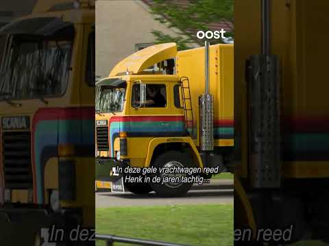 Henk Wijngaard luidt zijn verjaardag met de vlam in pijp in met zijn iconische, gele vrachtwagen!? thumbnail