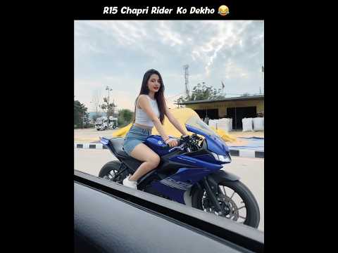 R15 Chapri Rider 😂 Without Helmet 🔥 Crazy Reaction | Police Without Helmet Chalan Kato thumbnail