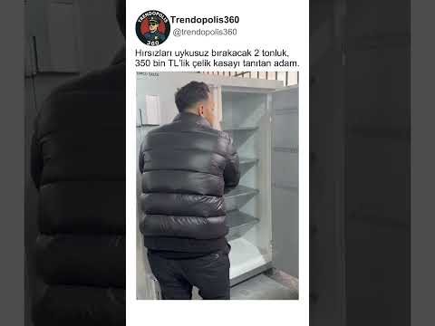 Kuyumcular İçin Hırsızlara Karşı 2 Tonluk Çelik Kasa?? thumbnail