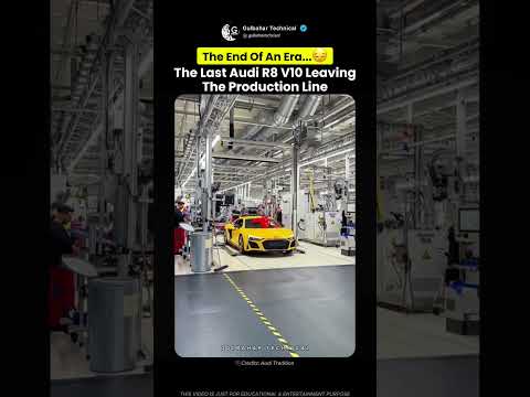 The Final Audi R8 V10 Leaves the Factory Floor 🏁 thumbnail