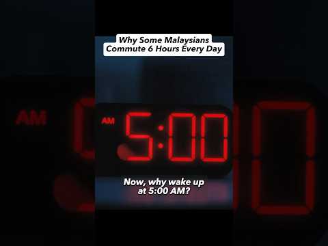 Why Some Malaysians Commute 6 Hours Every Day #shorts thumbnail
