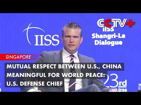 Mutual Respect Between U.S., China Meaningful for World Peace: U.S. Defense Chief thumbnail