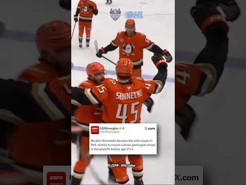#ohl grad & #nhl rookie Beckett Sennecke doing big things in the #stanleycupplayoffs with Anaheim! thumbnail