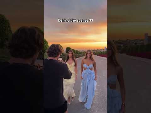 Brooke Monk and Leah Halton behind the scenes thumbnail