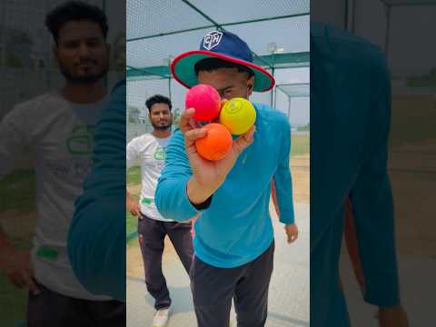 Pick color & Hit The ball ? #cricketwithvishal #shorts thumbnail