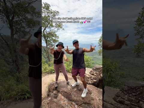 TIMBOI VELOCITY DI KETINGGIAN 550 METER DARI PERMUKAAN LAUT SAMA VANESSA?😱⛰️ thumbnail