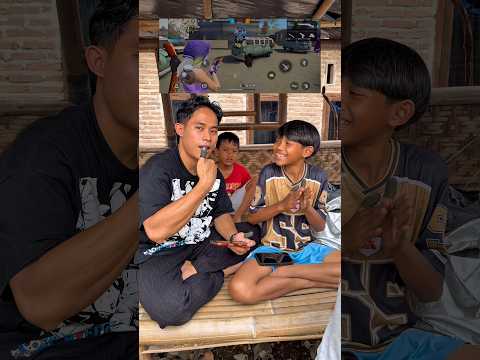 Mas preman bagi bagi sarung jempol #shorts #minivlog #bocilwargads #maspreman thumbnail