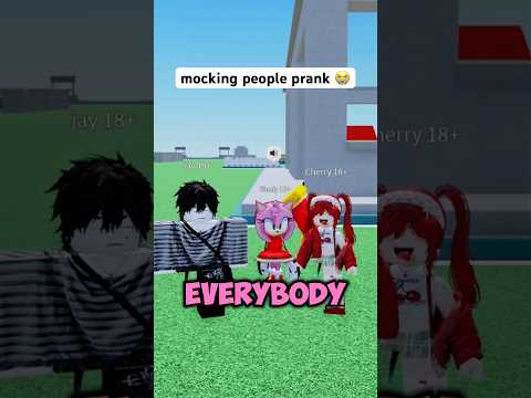 he slowly got more mad 😂 #roblox #funny #trolling #prank #memes #meme #gaming #comedy thumbnail