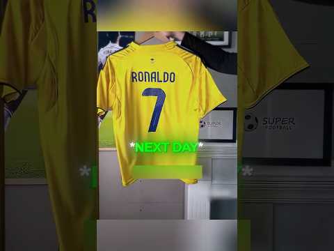 Chiếc áo đấu Ronaldo lại trở thành món hàng trị giá 200.000 đô la? #shorts #ronaldo #viral thumbnail