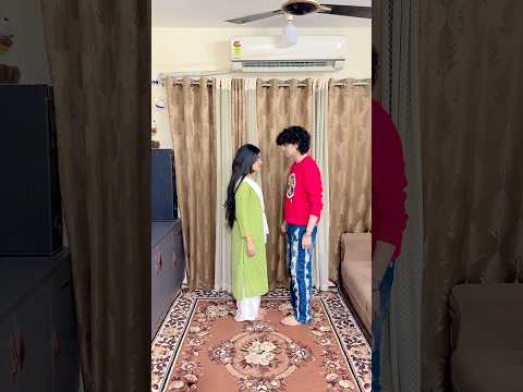Fah Power🤣 #zidaanshahidaly #brothersister #shorts thumbnail
