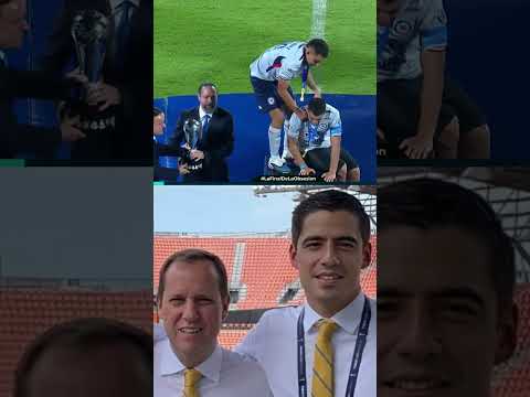 Vaca y su GRAN GESTO para Paco Villa 🏆💙🥺 #tudn #shorts thumbnail
