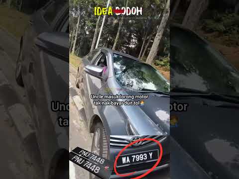 RIDER HALAU ClNA TOYOTA "MASUK LANE MOTOR, DEMI ELAK BAYAR TOL" thumbnail