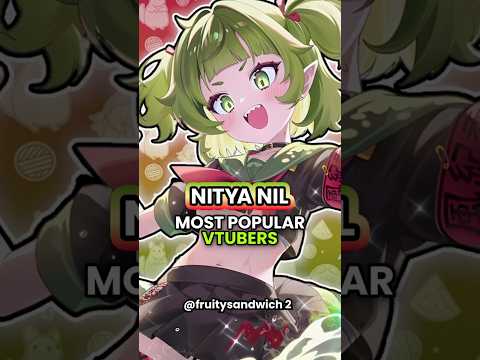 Most Famous Vtubers from Each Country【Nitya Nil/ South Africa】 thumbnail