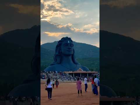 #adiyogi #adiyogishivastatue #ishafoundation #sadhguru #mahadev #trending #travel #viral #ytshorts thumbnail
