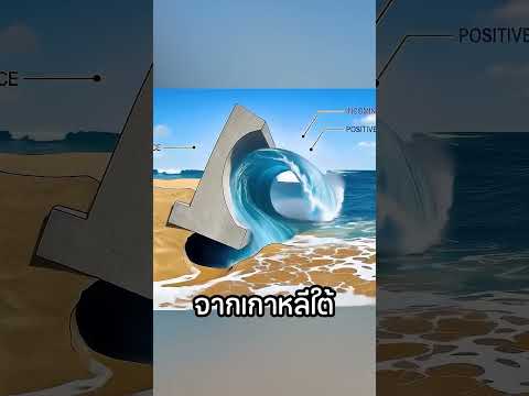 พวกเขาสร้างเขื่อนจับคลื่น thumbnail