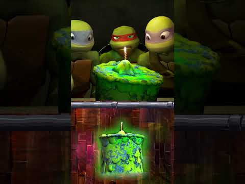 Les Tortues Ninja | Devine ce que mangent les Tortues Ninja !! 🍕 #Shorts thumbnail