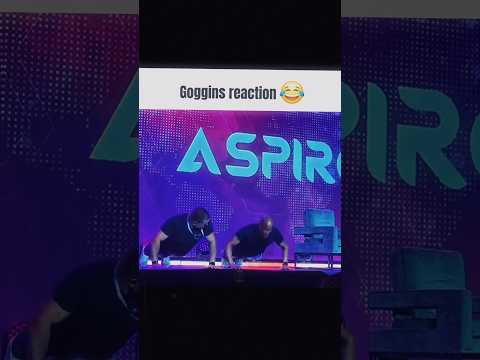 Instead of getting angry, Goggins started doing the exact same halfreps infront of everyone #goggins thumbnail