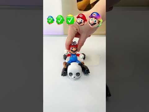 Will the PANDA survive all MARIOS?😲 #supermario thumbnail