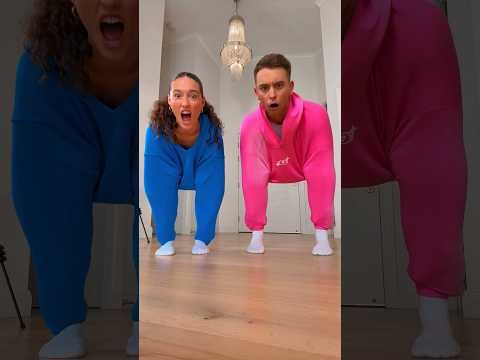 SUBSCRIBE FOR 7 YEARS OF GOOD LUCK! 🍀😅 - #dance #funny #couple #shorts thumbnail