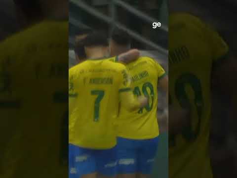 PAULINHO ENTROU E MARCOU PARA O PALMEIRAS | #shorts | ge.globo thumbnail
