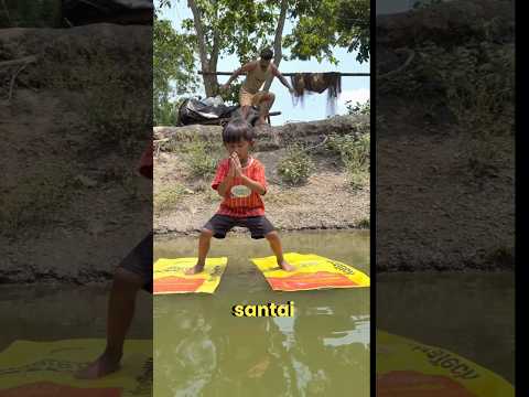 Semua Orang Percaya Anak Ini Bisa Berdiri di Atas Air… Sampai Rahasianya Terbongkar#shorts thumbnail